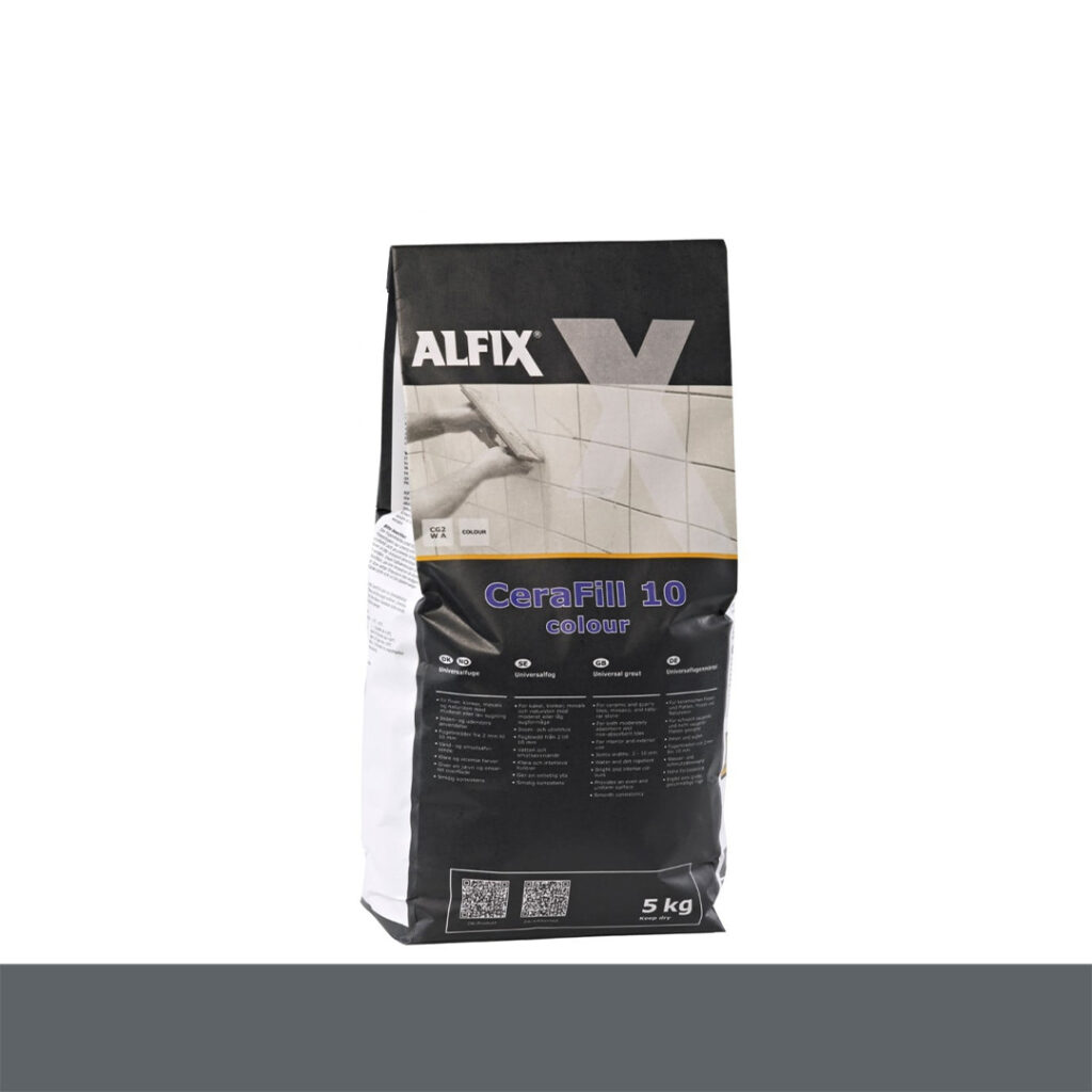 Alfix Cerafil 10, Antracit CF  5 kg.