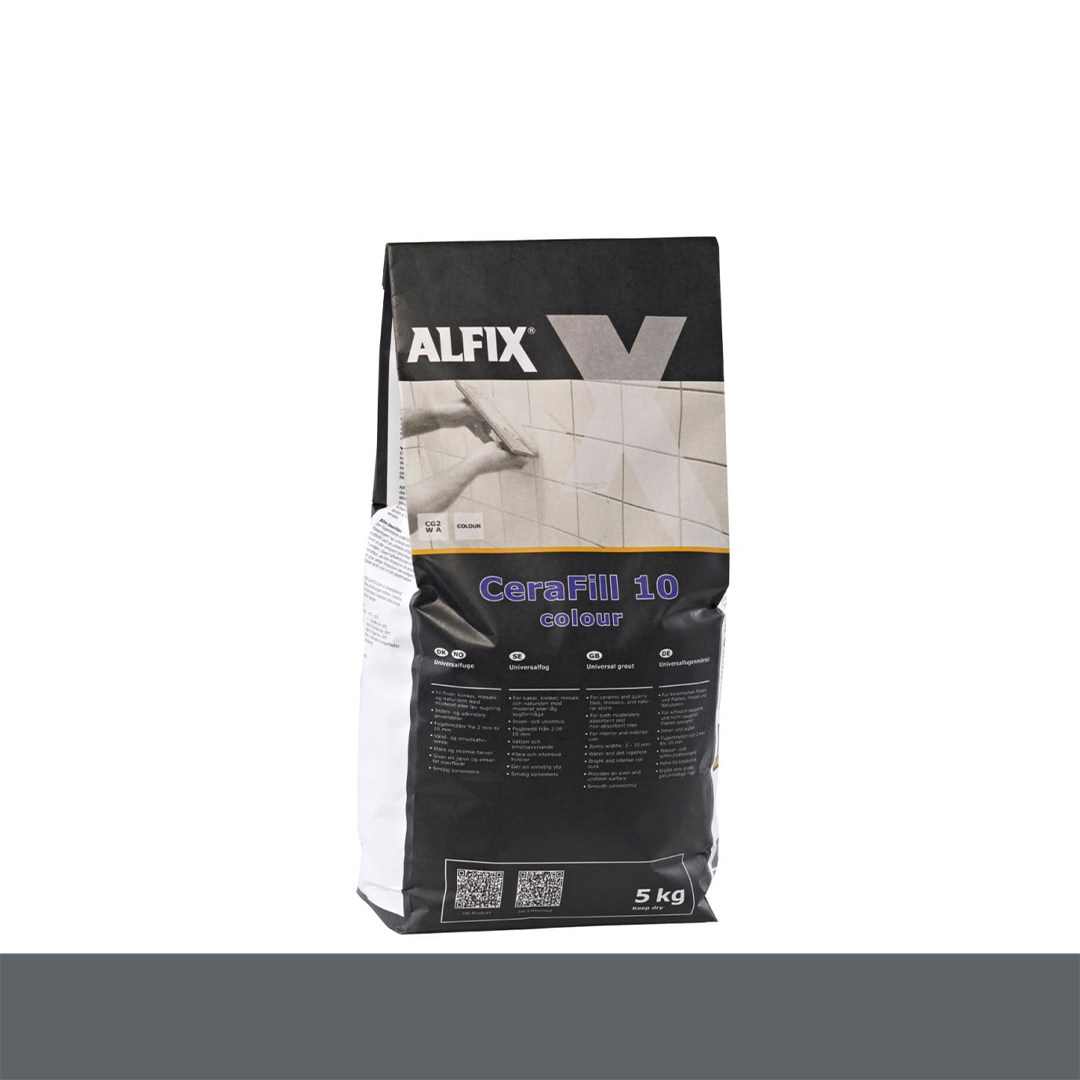 Alfix Cerafil 10, Koksgrå CF  5 kg. 58