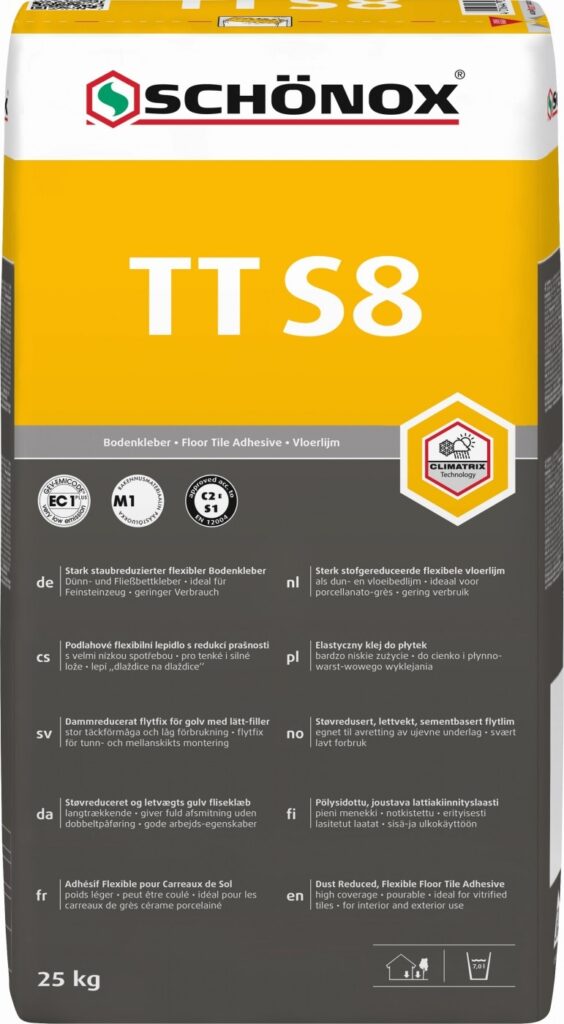 Schönox TT S8 Støvred. storformat 25kg