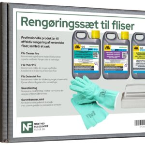 Rengøringssæt til Keramiskefliser