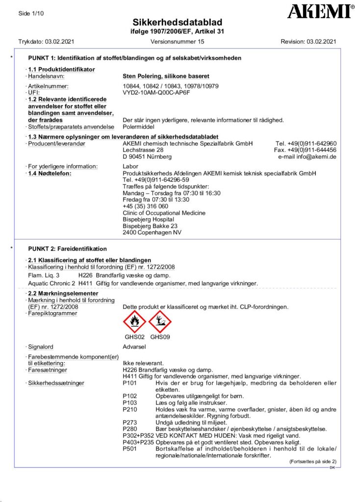 Sten Polering 250ml NT 50