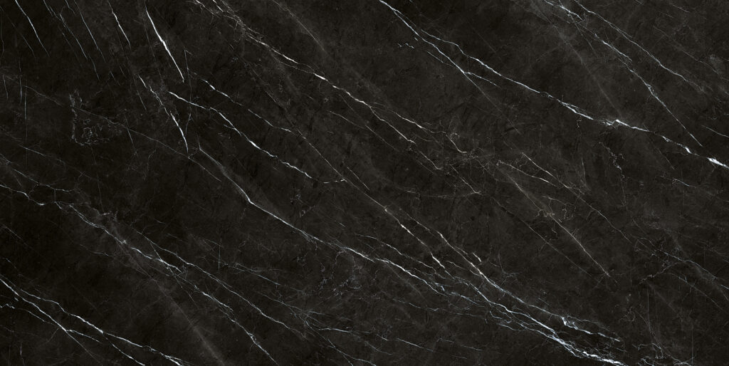 Nero Marquina, poleret, 160x320cm, 6mm 50