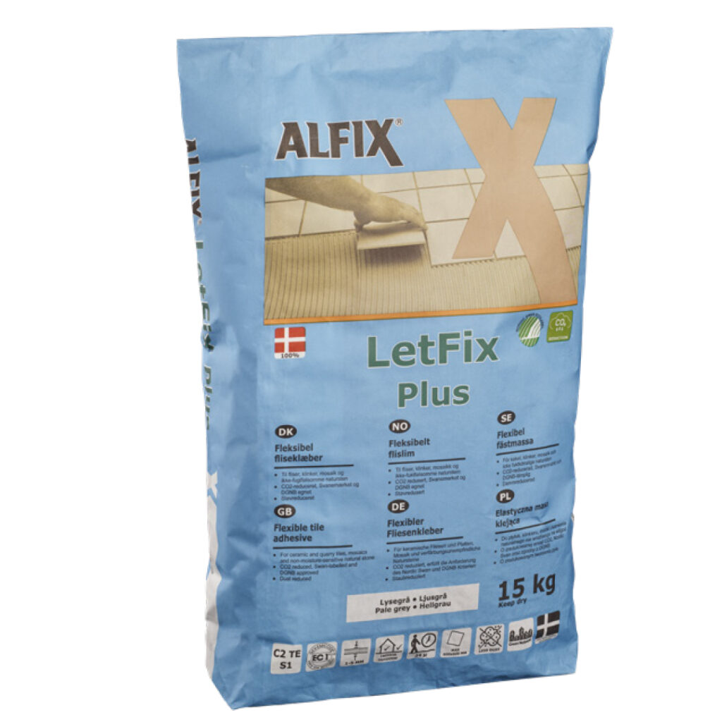 Alfix LetFix Plus Svanemærket op til 5mm, 15kg