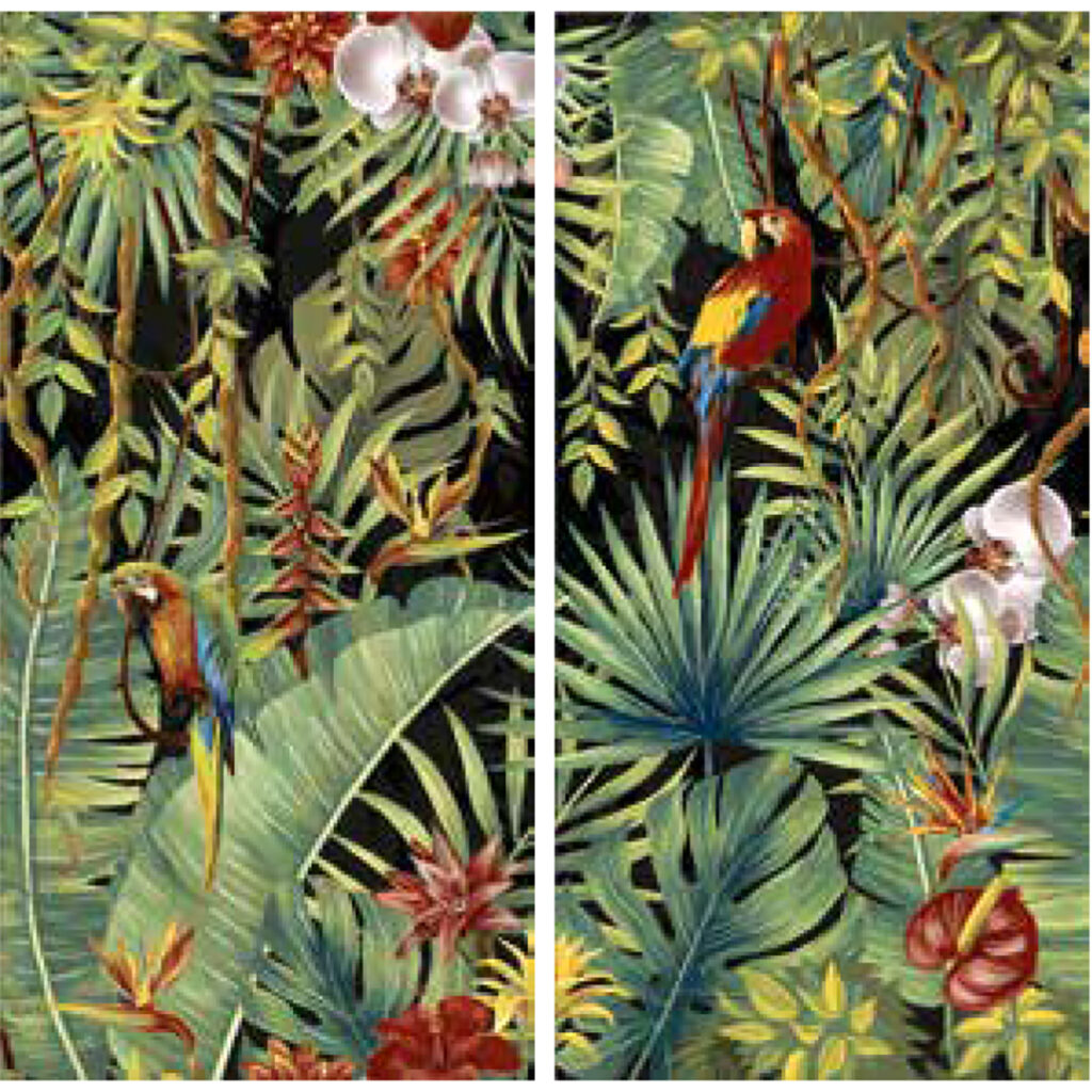 Love & Decor TROPICAL Comp A+B sæt (120x120cm) 49