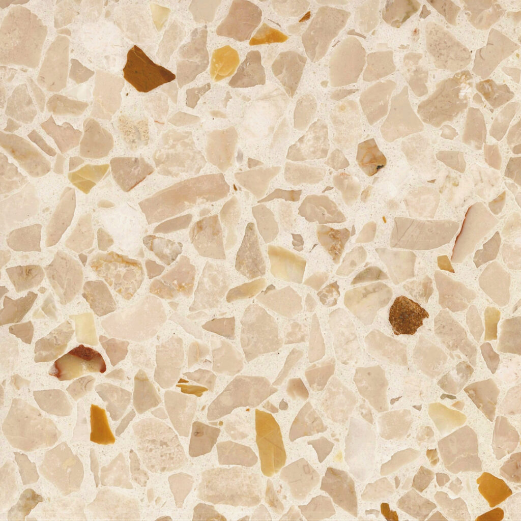 Ecostone EM1073 Creme ORO Poleret 40×40 cm.