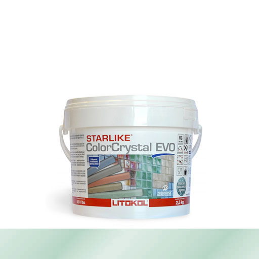 Litokol EVO810 ColorCrystal Verde Capri  2,5kg