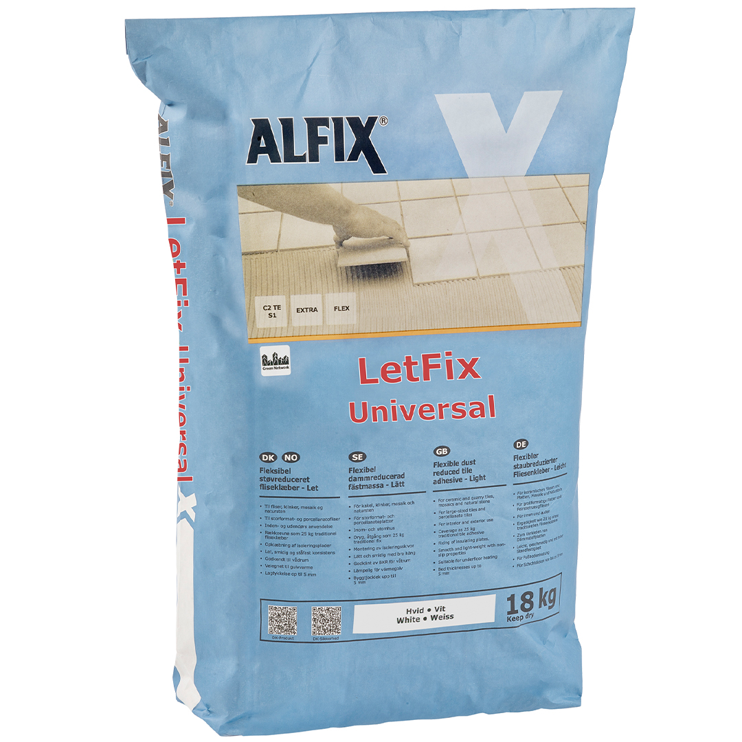 Alfix LetFix Plus Svanemærket op til 5mm, 15kg 47