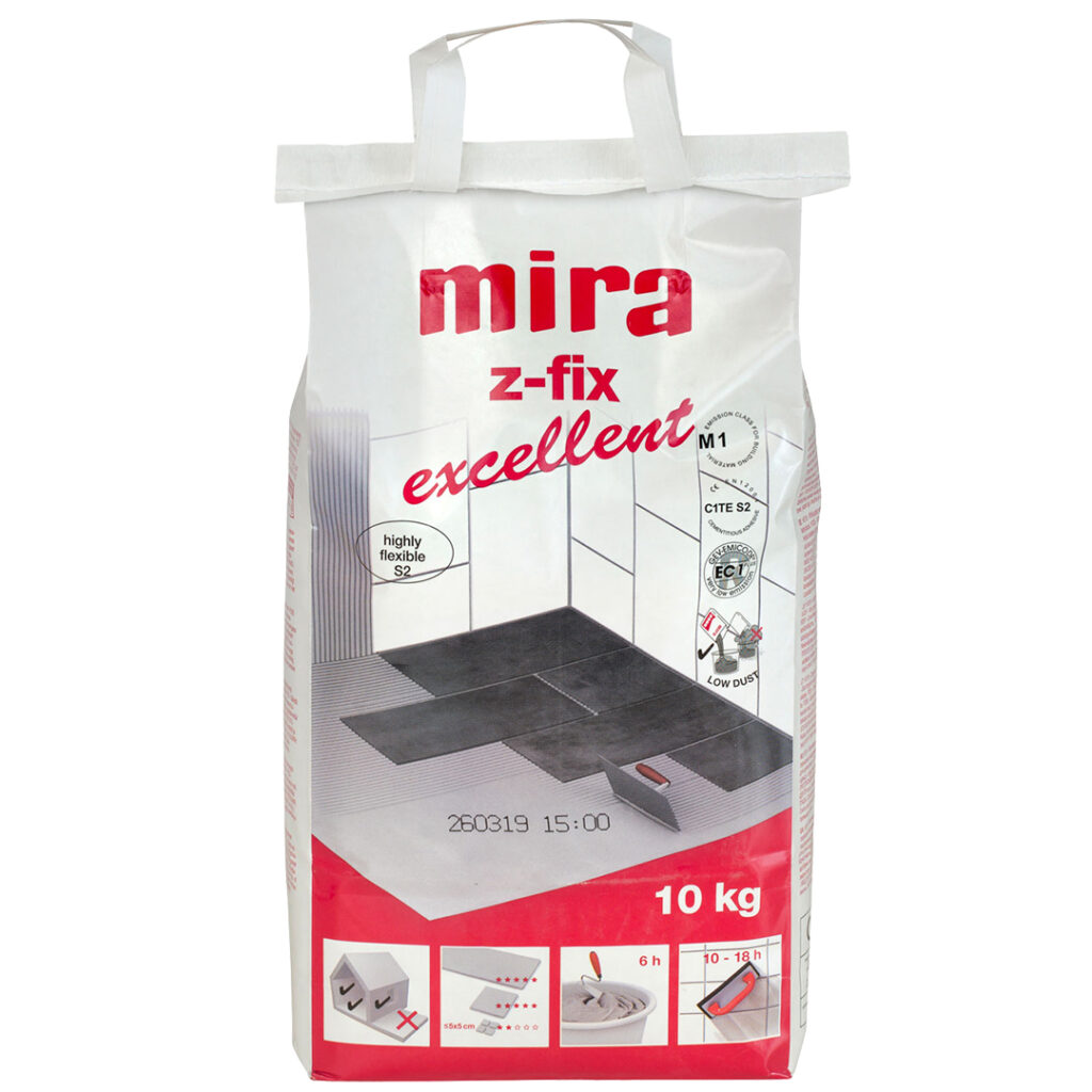 Mira Z-Fix Excellent  hvid (storformat) 10kg