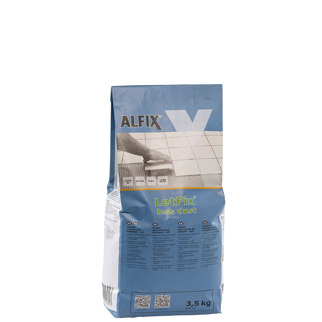 Alfix LetFix Plus Svanemærket op til 5mm, 15kg 48